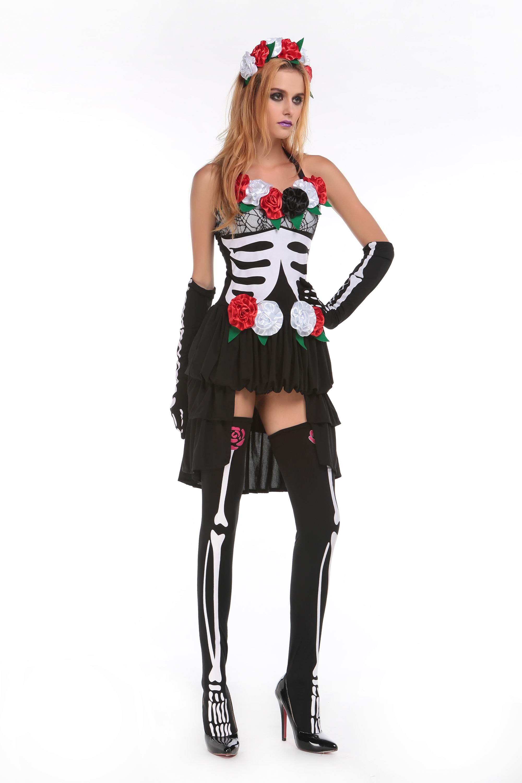 F1593 Mrs. Muerte Costume